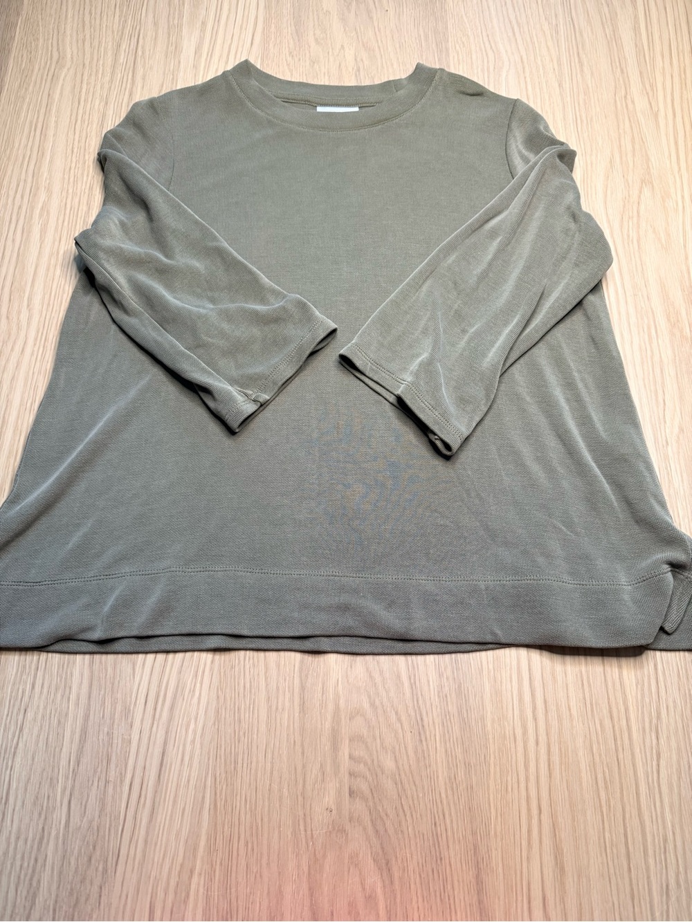 J. JILL Green Casual Minimalist Women's Pullover Top Size Small Petite - Picture 10 of 10